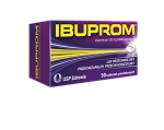 Ibuprom tabletki przeciwbólowe, przeciwgorączkowe, przeciwzapalne, 50 szt.