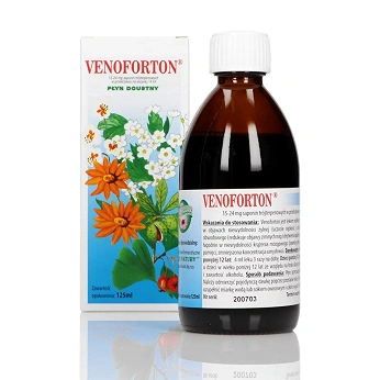 Venoforton, płyn na żylaki, butelka 125 g