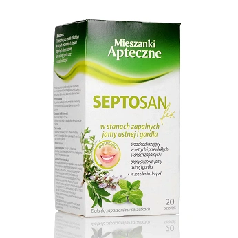 Septosan fix, mieszanka ziół , 20 sasz. x 2 g