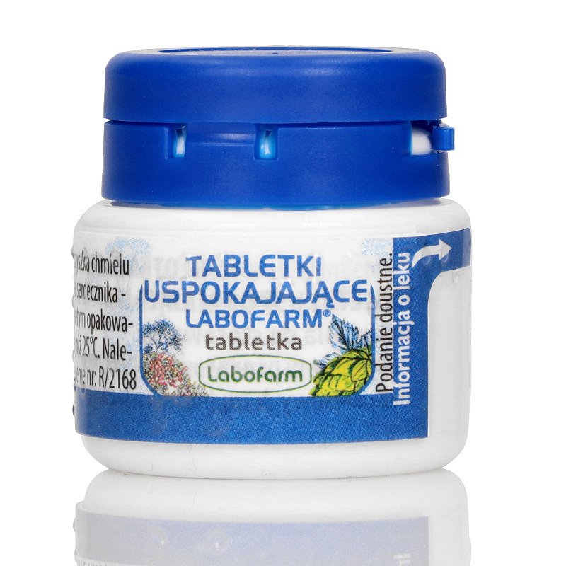 Tabletki uspokajające Labofarm ułatwiające zasypianie, 20 szt.
