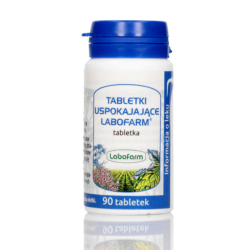 Tabletki uspokajające Labofarm ułatwiające zasypianie, 90 szt.