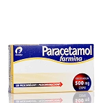 Paracetamol Farmina czopki o działaniu przeciwbólowych i przeciwgorączkowym, 500 mg, 10 szt.