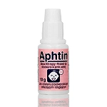 Aphtin płyn na pleśniawki jamy ustnej, butelka 10 g