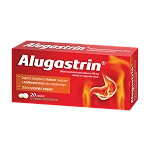 Alugastrin tabletki wspomagające w nadkwaśności soku żołądkowego o smaku miętowym, 20 szt.