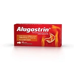 Alugastrin tabletki wspomagające w nadkwaśności soku żołądkowego o smaku miętowym, 40 szt.