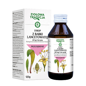 Ziołowa Tradycja, syrop z babki lancetowatej, 125 g