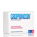 Groprinosin tabletki przeciwwirusowe i zwiększające odporność, 50 szt.