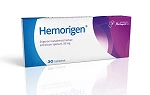 Hemorigen tabletki na drobne stłuczenia i siniaki, 30 szt.