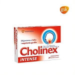 Cholinex Intense pastylki w stanach zapalnych gardła i jamy ustnej o smaku jeżynowym, 20 szt.