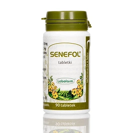 Senefol tabletki na zaparcia o działaniu przeczyszczającym, 90 szt.