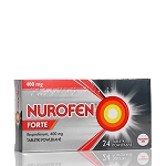 Nurofen Forte tabletki na ból słaby i umiarkowany różnego pochodzenia, 24 szt.