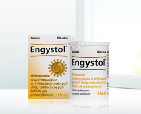 Engystol tabletki wspomagające w infekcjach górnych dróg oddechowych, 50 szt.