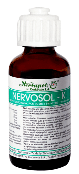 Nervosol K, płyn uspokajający w stanach napięcia nerwowego, butelka 35 ml