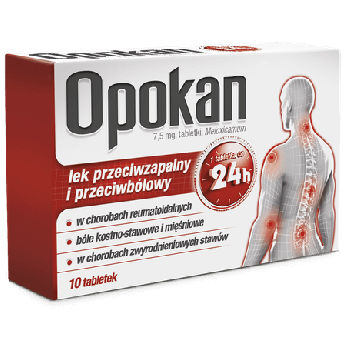 Opokan, tabletki na bóle kostno-stawowe i mięśniowe, 10 szt.