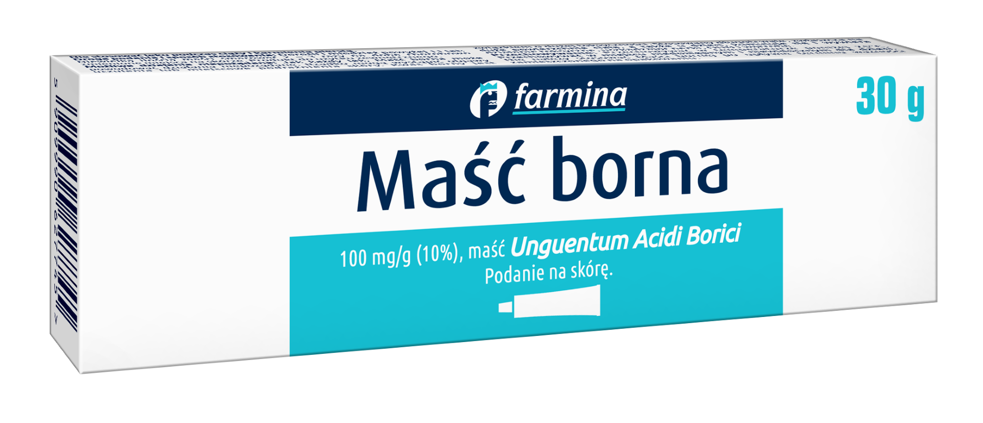 Maść Borna do stosowania w miejscowych stanach zapalnych skóry, 30 g