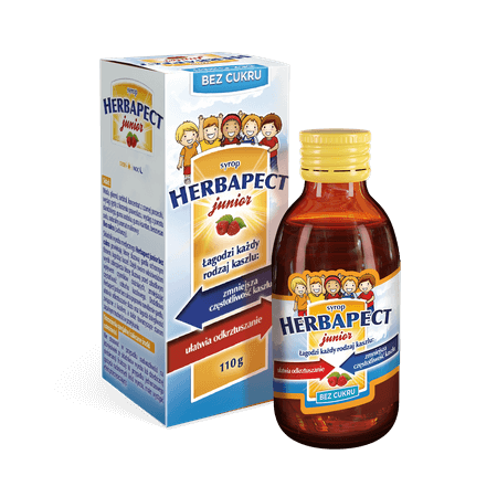 Herbapect, syrop ułatwiający odkrztuszanie, butelka 150 g