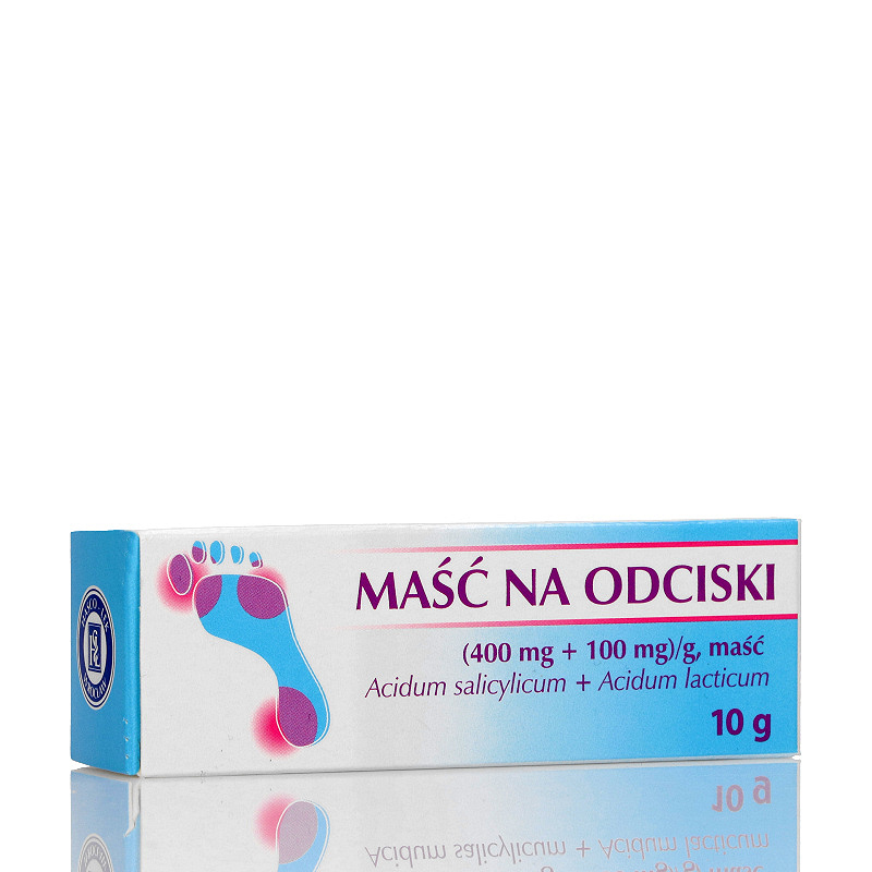 Maść na odciski, maść na usuwanie odcisków, pojemnik 10 g