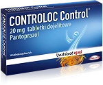 Controloc Control tabletki na zgagę, 14 szt.