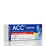 ACC Optima 600 mg tabletki o działaniu wykrztuśnym, 10 szt.