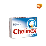 Cholinex pastylki w stanach zapalnych gardła i jamy ustnej, 24 szt.
