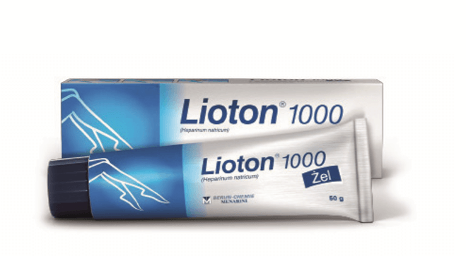 Lioton 1000 żel na żylaki, obrzęki, stłuczenia, tuba 50 g