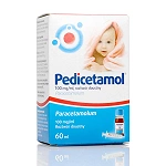 Pedicetamol roztwór na gorączkę u dzieci, butelka 60 ml