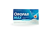 Orofar MAX pastylki twarde na ból gardła i infekcje jamy ustnej, 30 szt.