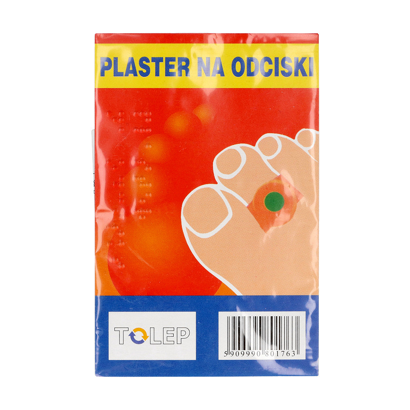 Plaster na odciski do usuwania pojedynczych odcisków i modzeli, 4 szt.