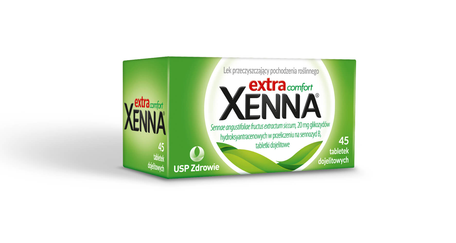 Xenna Extra Comfort, tabletki na zaparcia, 45 szt.