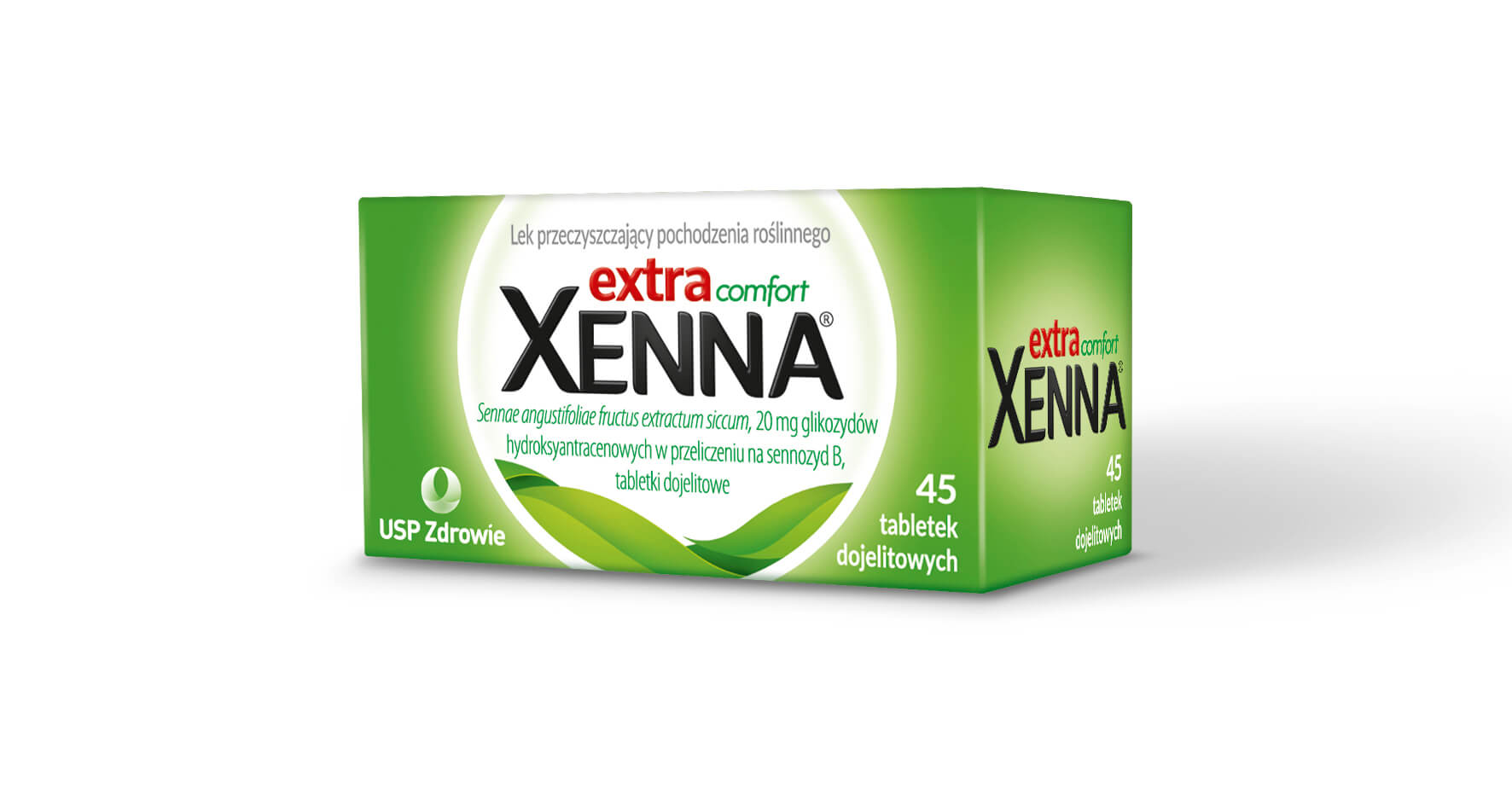 Xenna Extra Comfort, tabletki na zaparcia, 45 szt.