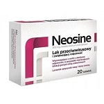 Neosine tabletki przeciwwirusowe, zwiększające odporność, 20 szt.