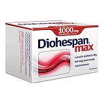 Diohespan max, tabletki na żylaki, 60 szt.