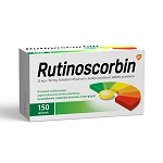 Rutinoscorbin tabletki powlekane na odporność z witaminą C, 150 szt.
