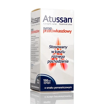 Atussan, syrop na kaszel, butelka 150 ml