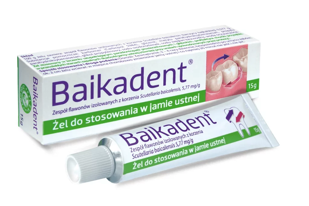 Baikadent, żel na stany zapalne śluzówki, tuba 15 g