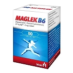Maglek B6 tabletki z witaminą B6, 50 szt.