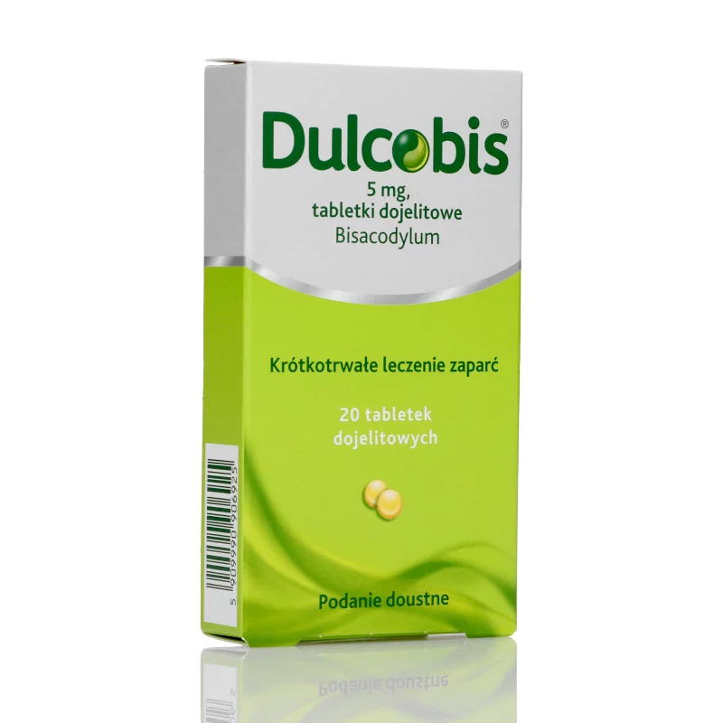 Dulcobis, tabletki na zaparcia, 20 szt.