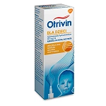 Otrivin 0,05% dla dzieci aerozol do nosa nawilżający oraz ułatwiający oddychanie, butelka 10 ml