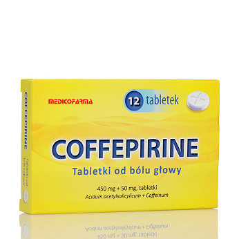 Coffepirine 450 mg + 50 mg, tabletki, 12 szt.