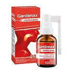 Gardimax Medica spray aerozol łagodzący stany zapalne jamy ustnej i gardła, butelka 30 ml