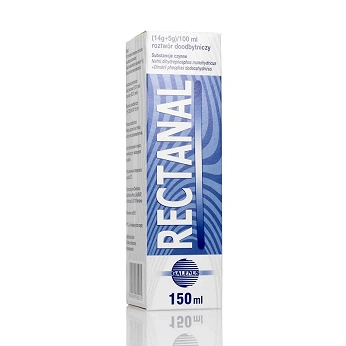 Rectanal, roztwór na oczyszczanie jelita grubego przed badaniami diagnostycznymi, butelka 150 ml