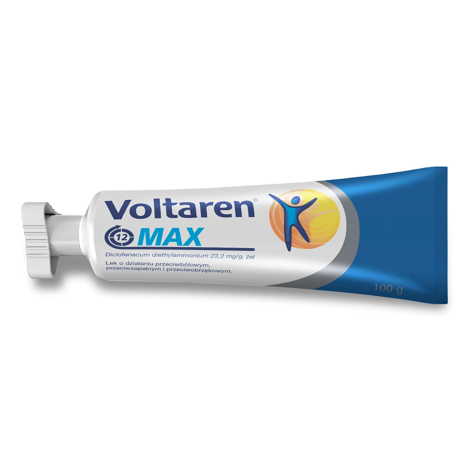 Voltaren MAX, żel przeciwbólowy, przeciwzapalny, przeciwobrzękowy, tuba 100 g