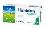 Flonidan Control tabletki na objawy alergicznego zapalenia błony śluzowej nosa, 10 szt.
