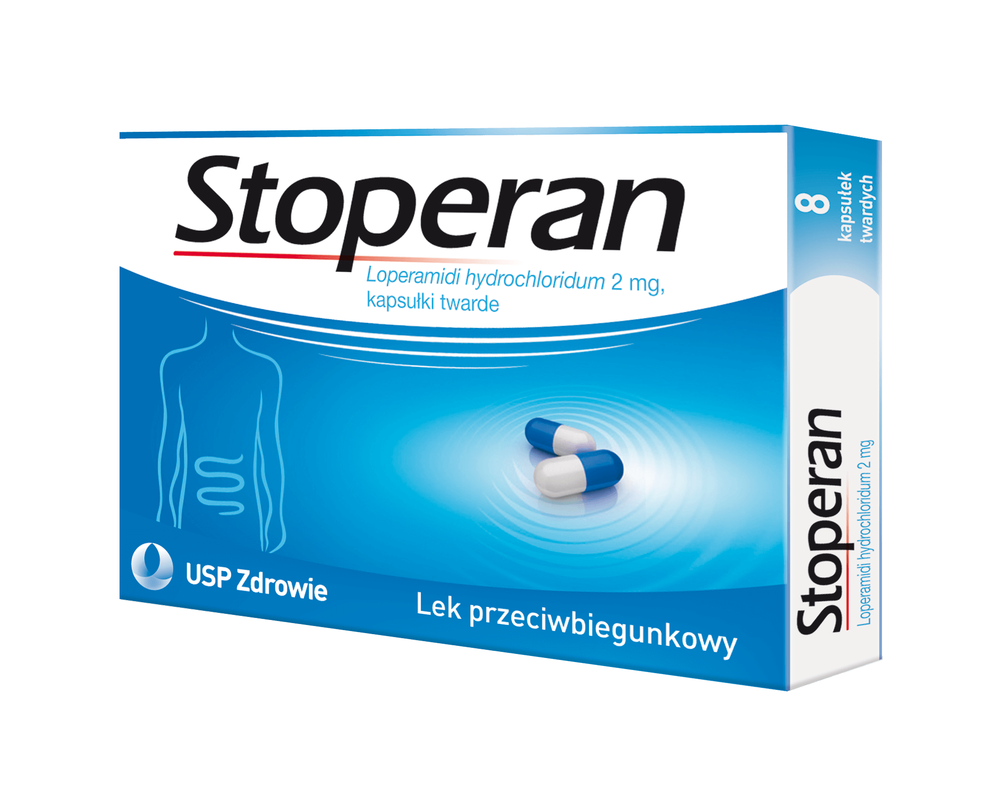 Stoperan, kapsułki na biegunkę, 8 szt.