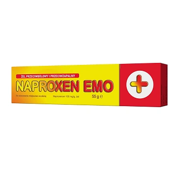 Naproxen Emo, żel na bóle mięśniowo-stawowe, tuba 55 g