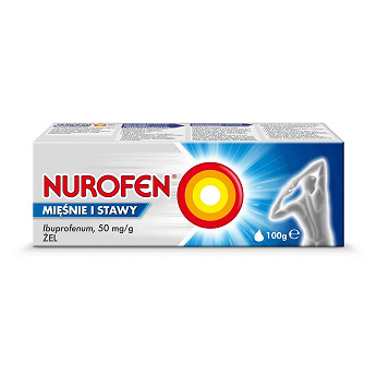 Nurofen Mięśnie i stawy, żel przeciwbólowy na bóle mięśni i stawów, 100 g