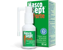 Hascosept Forte , aerozol do stosowania w jamie ustnej, 30 ml