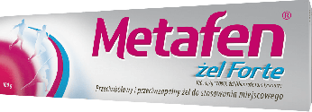 Metafen Forte Żel, łagodzący przeciwbólowy, 100 g