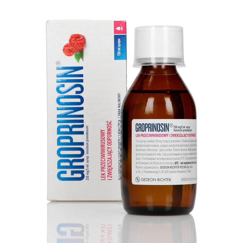 Groprinosin, syrop, butelka 150 ml