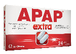 Apap Extra tabletki na ból o różnym pochodzeniu, 24 szt.